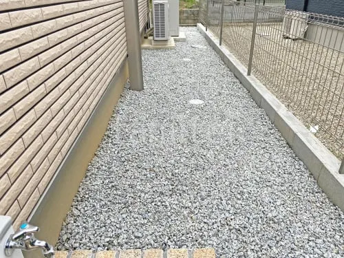 三郷町 新築ベーシック オープン外構