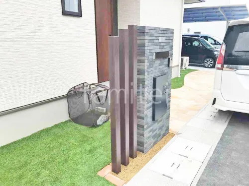 広陵町 新築シンプル オープン外構