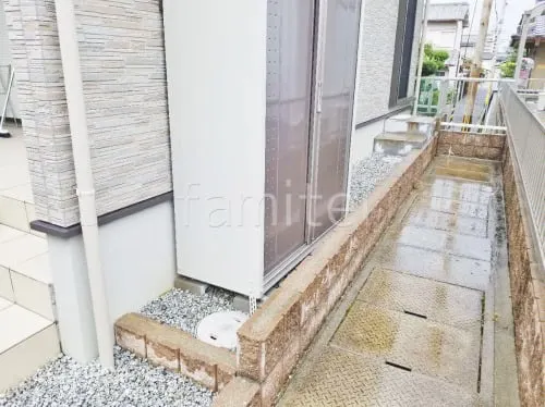 香芝市 砂利敷き