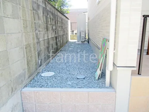 宝塚市 新築ベーシック オープン外構