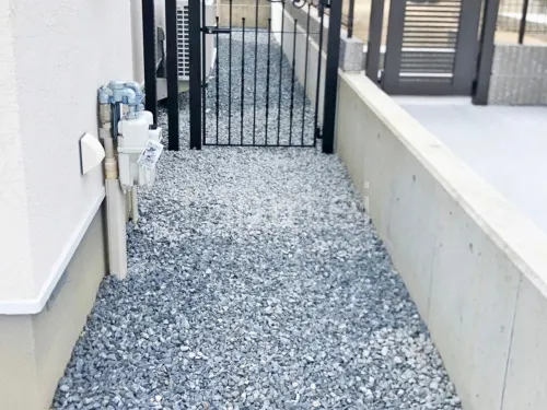 茨木市 新築ベーシック オープン外構