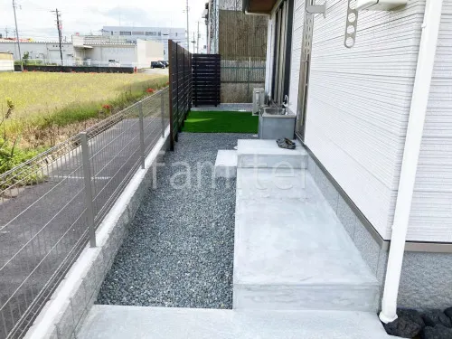 加東市 新築シンプル オープン外構