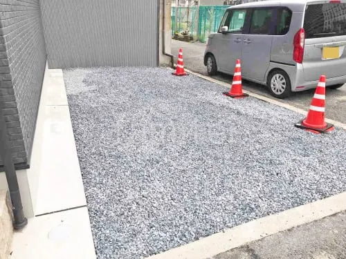 大阪市 新築ベーシック オープン外構