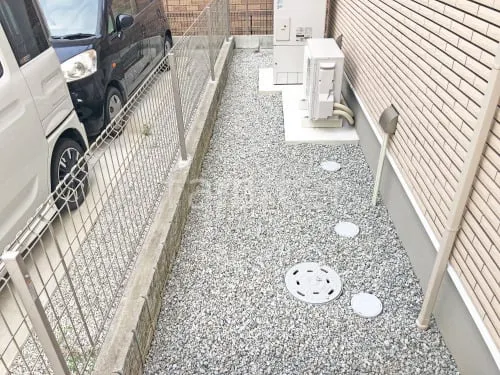 香芝市 新築ベーシック オープン外構