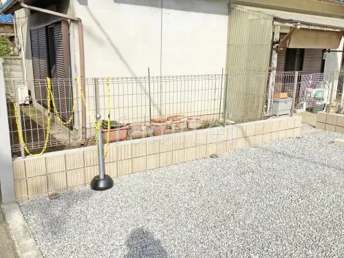 大和高田市 車庫まわりリフォーム