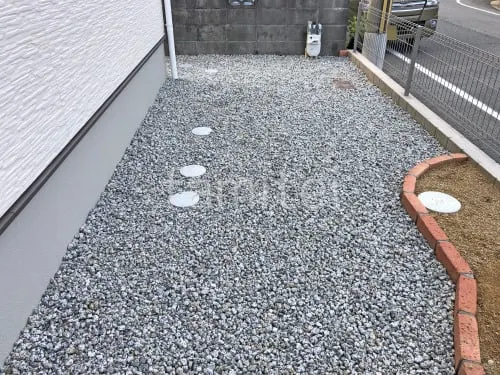 大和郡山市 新築シンプル オープン外構