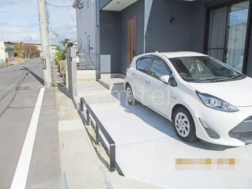 岸和田市 新築シンプル オープン外構