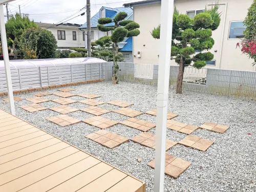 奈良市 リフォームベーシック セミクローズ外構