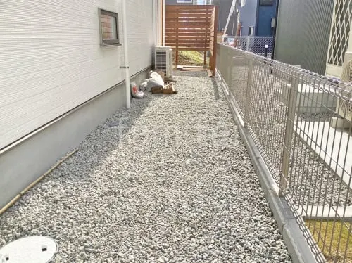 香芝市 新築ベーシック オープン外構
