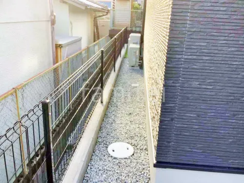 斑鳩町 新築シンプル オープン外構