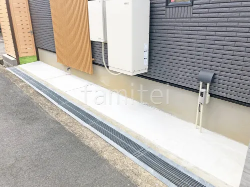 王寺町 新築シンプル オープン外構