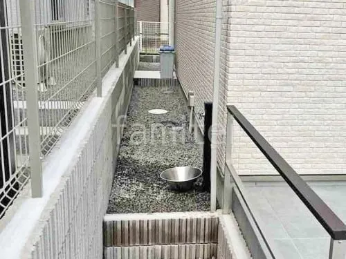 大阪狭山市 新築シンプル オープン外構