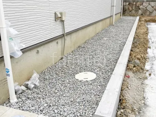 茨木市 新築ベーシック オープン外構
