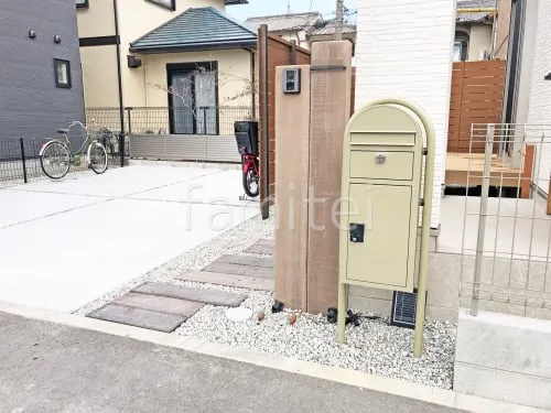 大和高田市 新築ナチュラル オープン外構