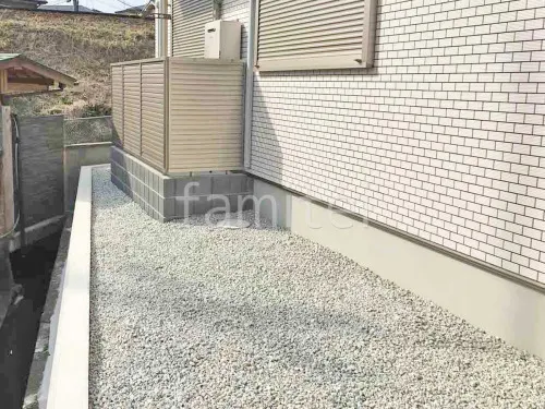 橿原市 新築シンプル オープン外構