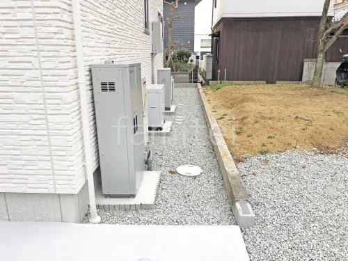 斑鳩町 新築ベーシック オープン外構