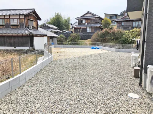 草津市 新築ベーシック オープン外構