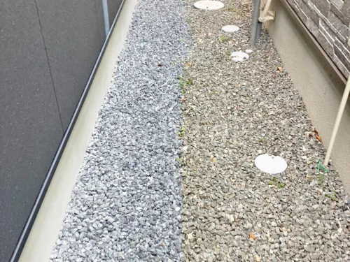 枚方市 新築シンプル オープン外構