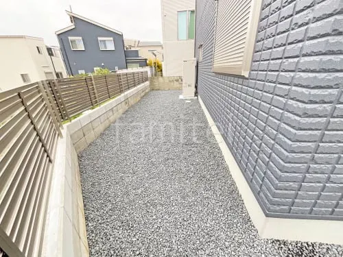 藤井寺市 新築ベーシック オープン外構