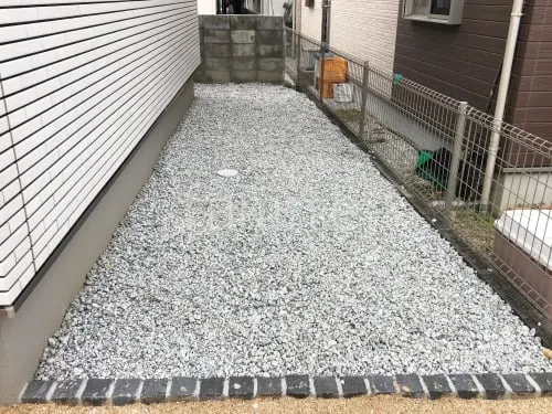 葛城市 新築ベーシックオープン外構
