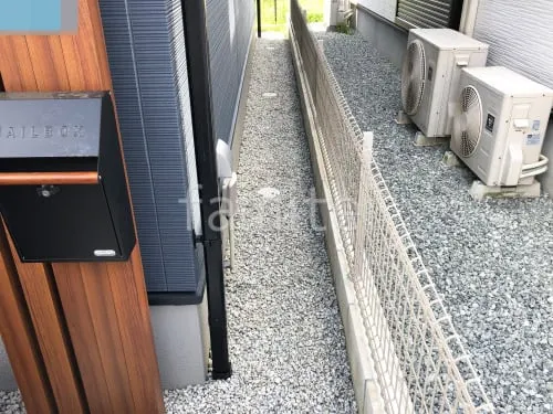 橿原市 新築ベーシック オープン外構
