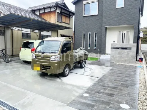 田尻町 新築シンプル オープン外構