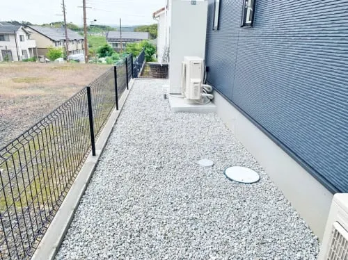 木津川市 新築ベーシック オープン外構