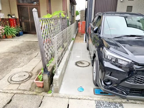 栗東市 車庫まわりリフォーム