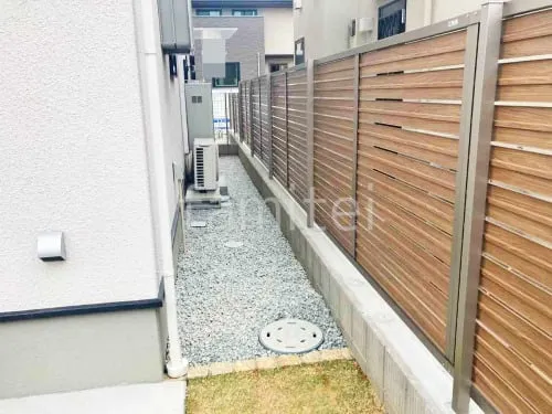 宝塚市 新築シンプル オープン外構
