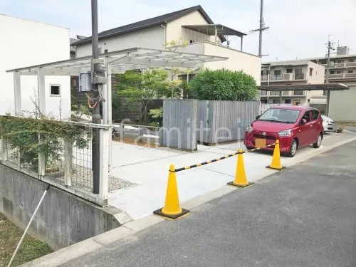 王寺町 車庫まわりリフォーム