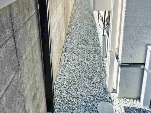 伊丹市 新築シンプル オープン外構