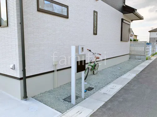 精華町 新築ベーシック オープン外構
