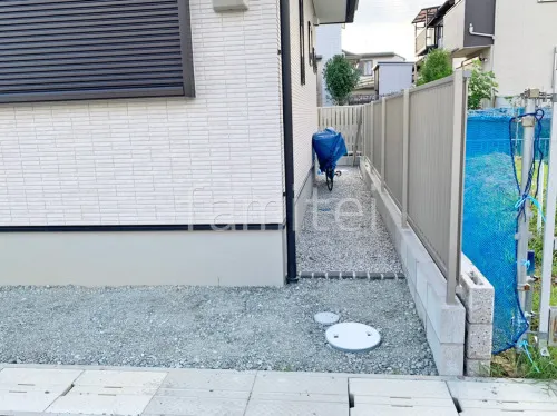 精華町 新築ベーシック オープン外構