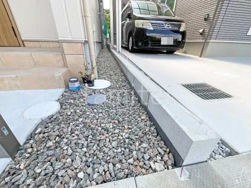 大阪狭山市 新築ベーシック オープン外構