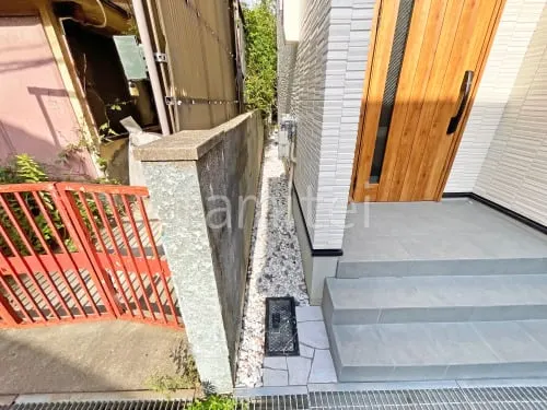 八尾市 新築ベーシック オープン外構
