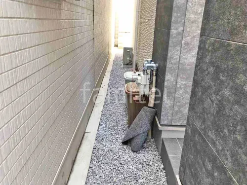 大阪市 新築シンプル クローズ外構