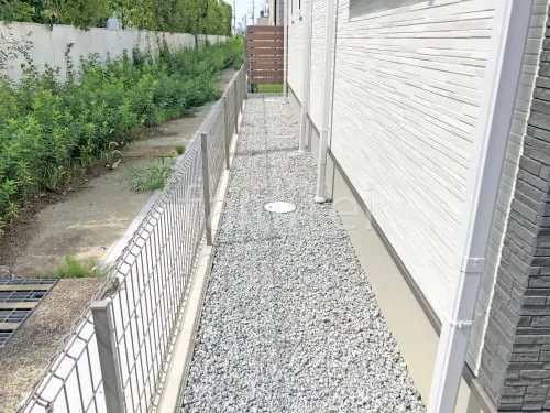 田原本町 新築シンプル オープン外構