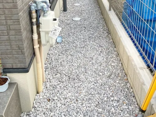 草津市 新築ベーシック オープン外構
