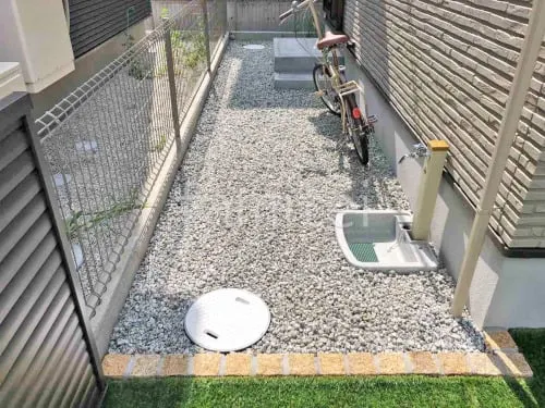 香芝市 新築ベーシック オープン外構