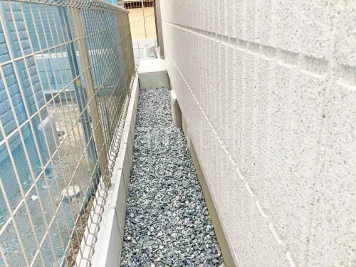 高槻市 新築シンプル クローズ外構