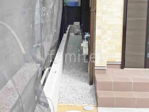 寝屋川市 新築シンプル クローズ外構