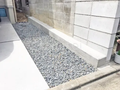 吹田市 新築ベーシック オープン外構