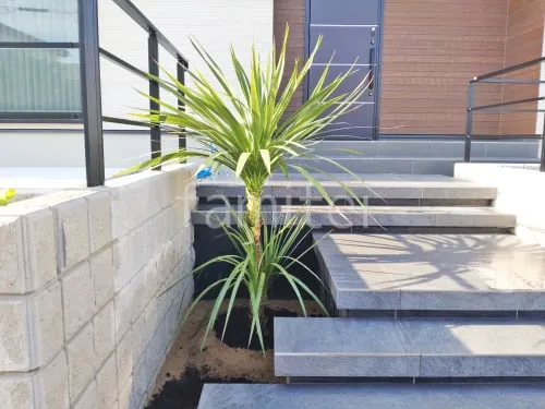 宝塚市 新築シンプル オープン外構