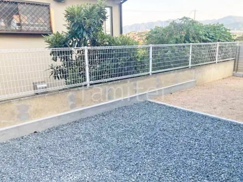 神戸市 新築シンプル オープン外構