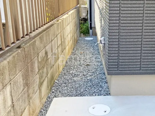 高石市 新築ベーシック オープン外構