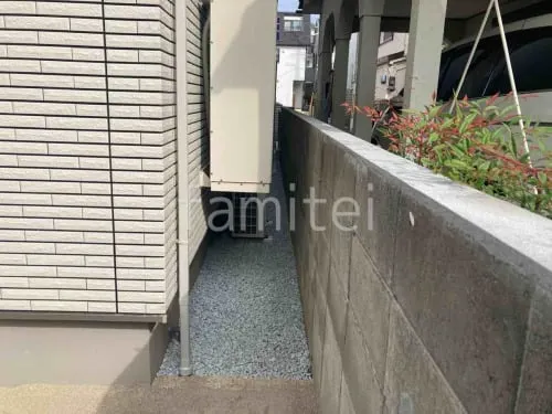 尼崎市 新築シンプル オープン外構
