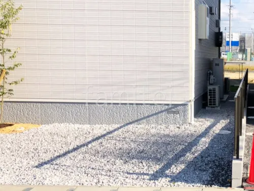 草津市 新築ベーシック オープン外構
