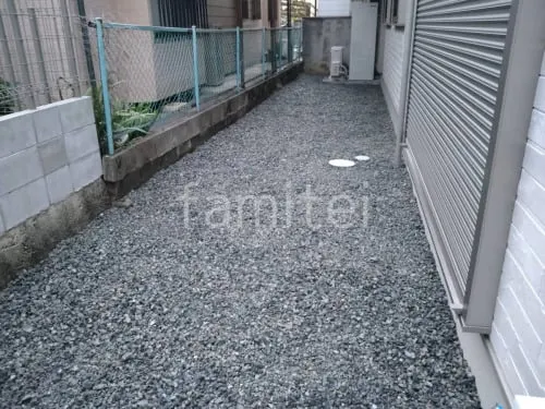 高石市 新築ベーシック オープン外構