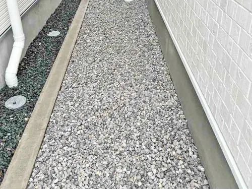 茨木市 新築ベーシック オープン外構