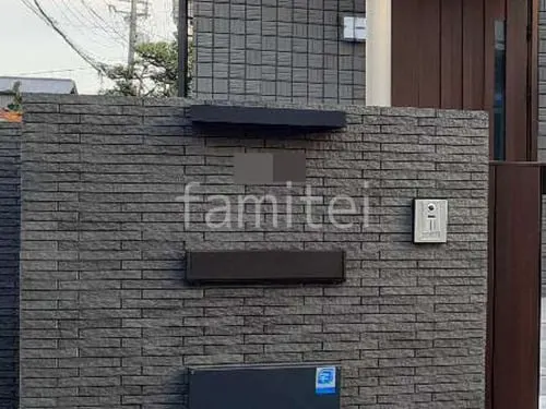 大阪市 新築シンプル クローズ外構